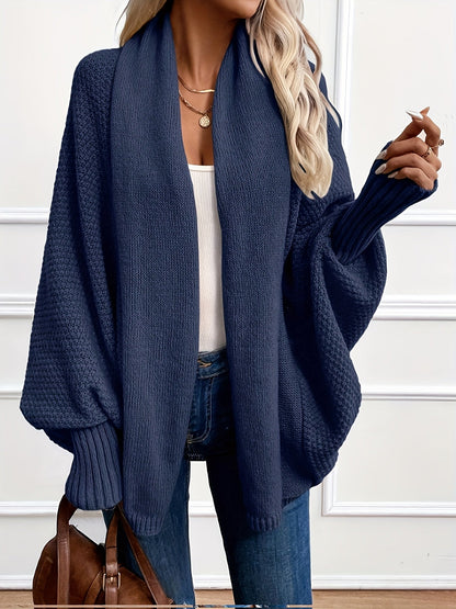Seraphina | Waterfall Shawl Collar Cardigan