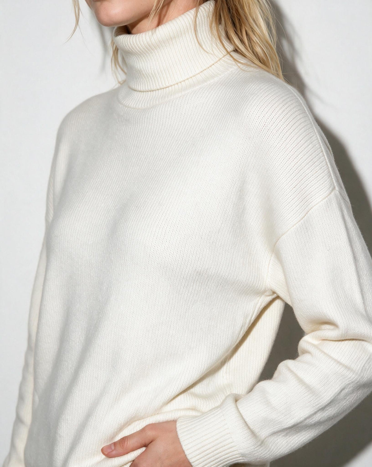 Marelia | Turtleneck Wide Leg Knit Loungewear