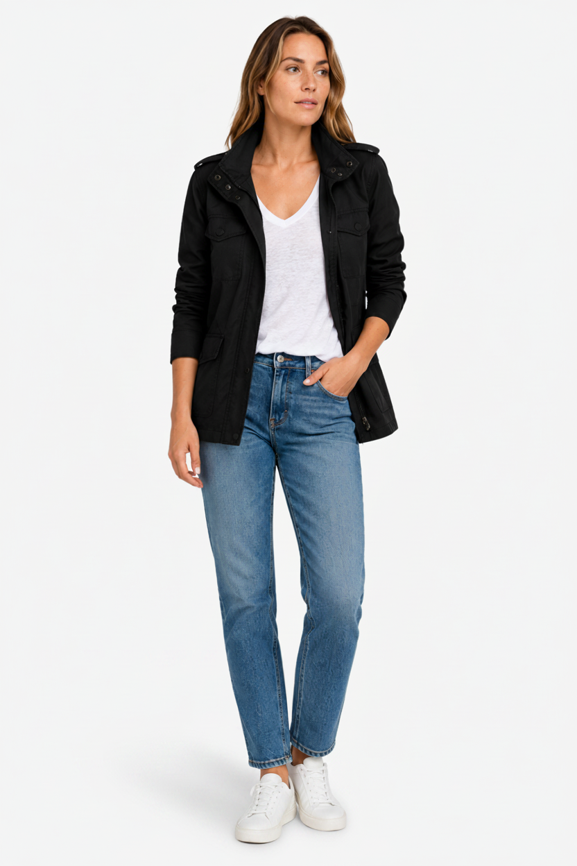 Amelia | Multi Pocket Utility Jacket