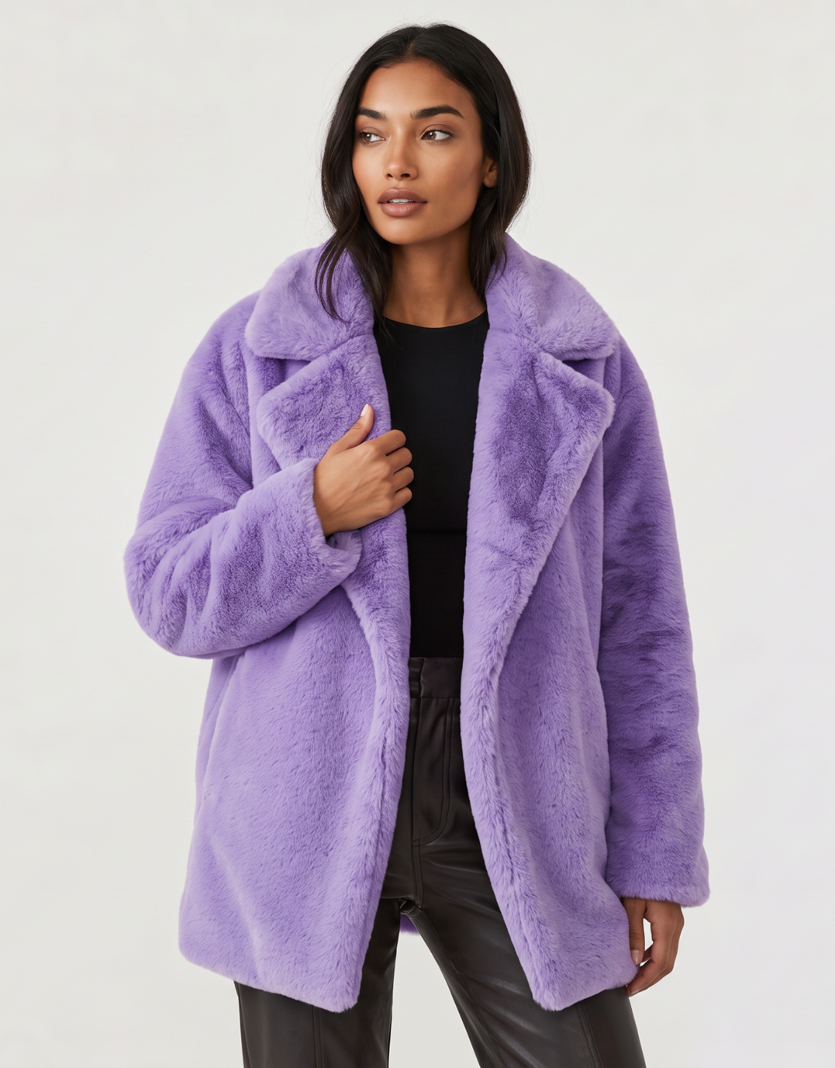 Amelia | Oversized Faux Fur Jacket