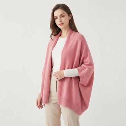 Cascade | Oversized Batwing Knit Shawl