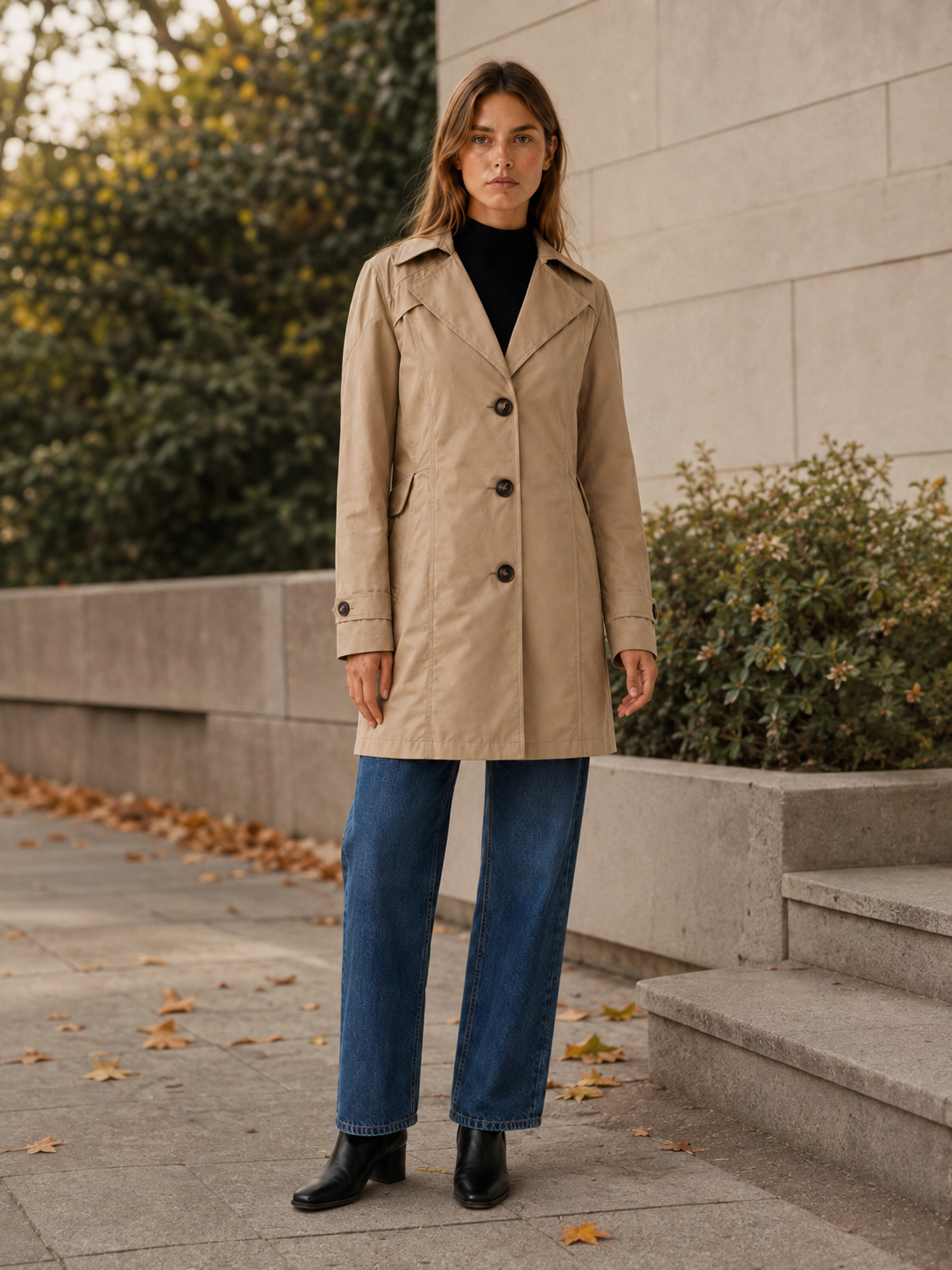 Colette | Tailored Single Breasted Trench Coat