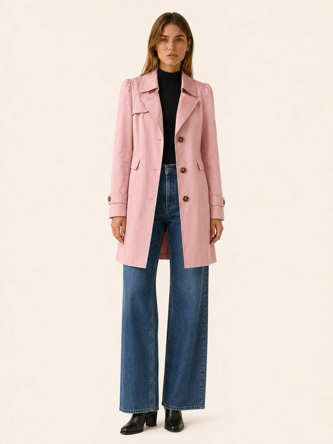 Colette | Tailored Single Breasted Trench Coat