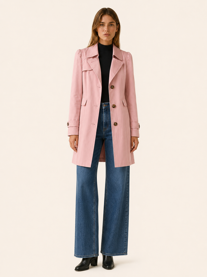 Colette | Tailored Single Breasted Trench Coat