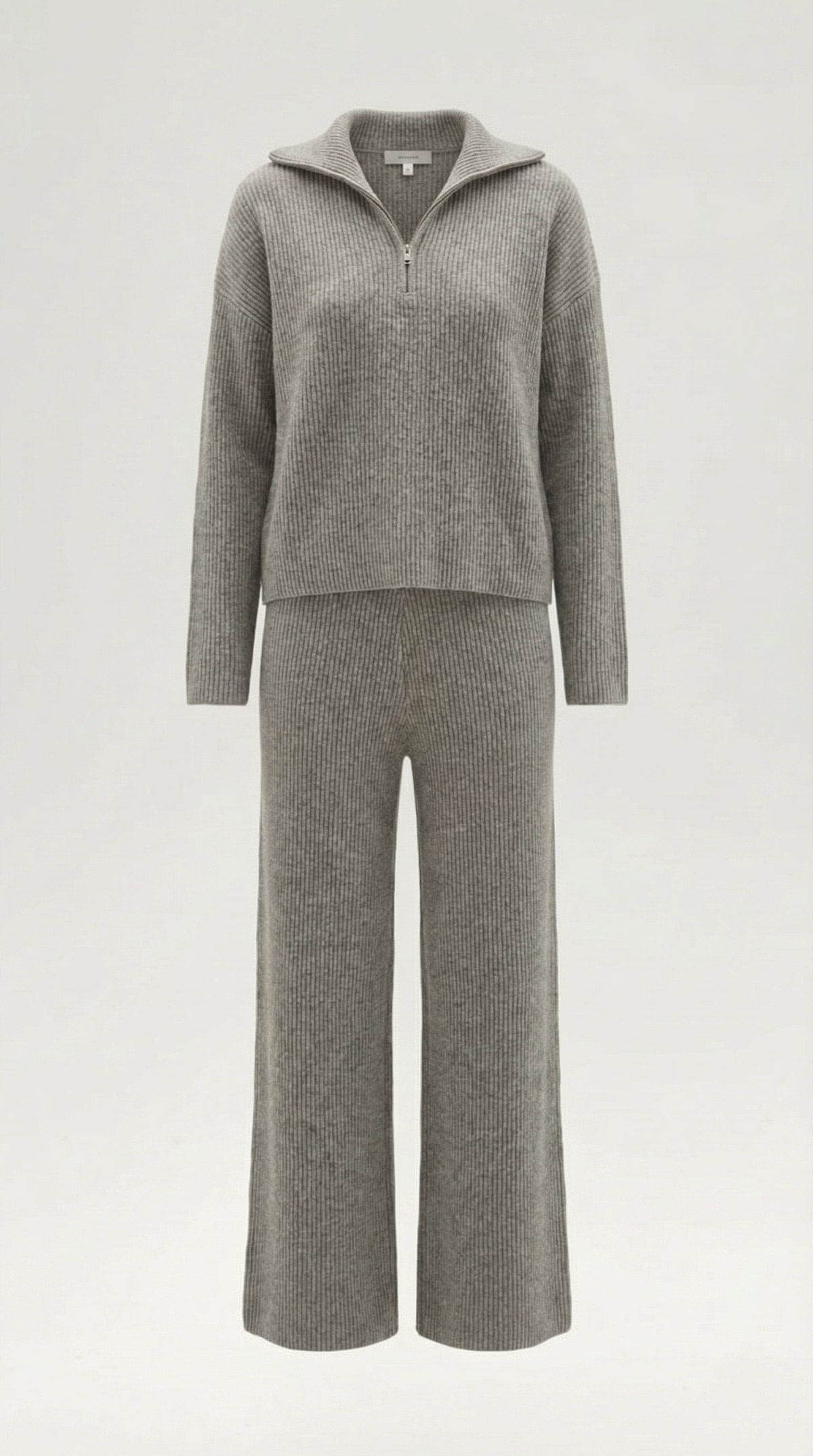 Crystal | Two Piece Ribbed Knit Set