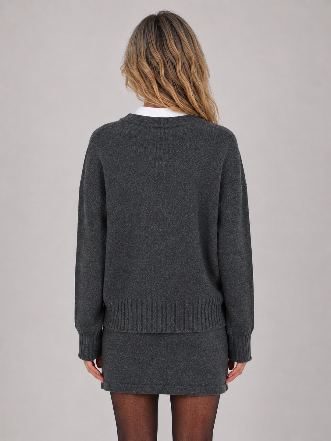Dorothy | Two Piece Knit Jumper Skirt Set