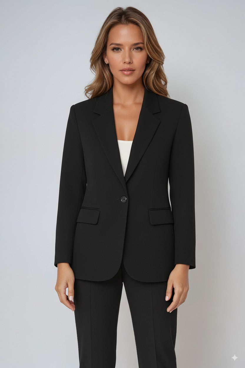 Claire | Button Tailored Blazer