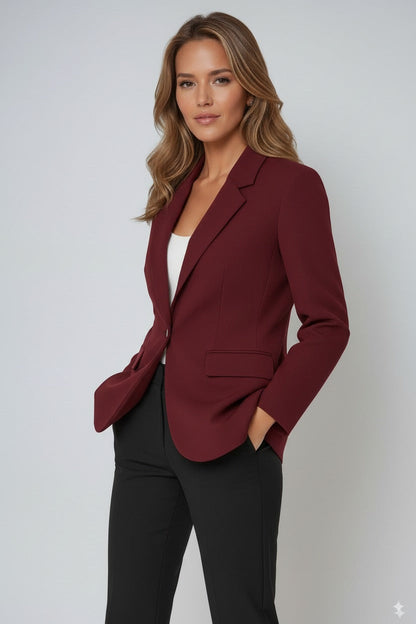 Claire | Button Tailored Blazer