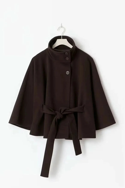 Elsie Belt Cape Jacket