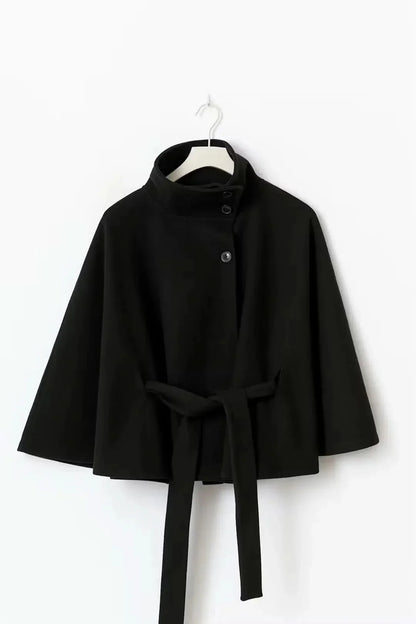 Elsie Belt Cape Jacket