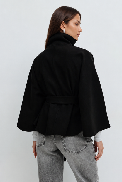 Evelyn | Belted Tailored Wool Coat