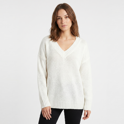 Linden | Relaxed V-Neck Pullover