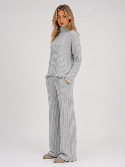 Marissa | Ribbed Knit Lounge Set