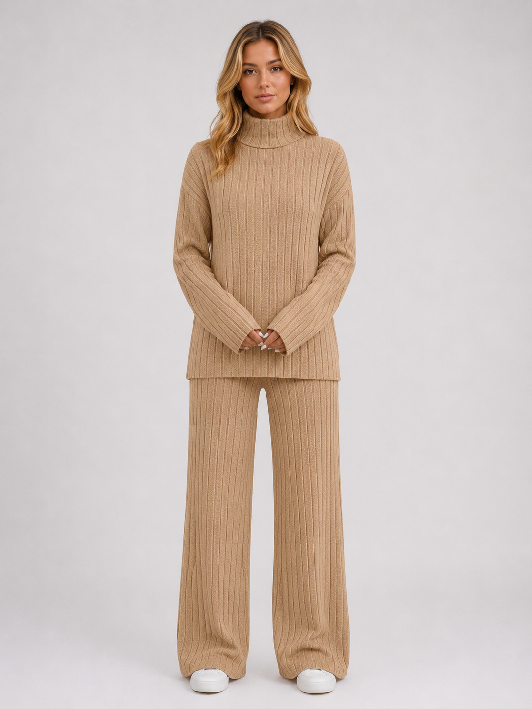 Marissa | Ribbed Knit Lounge Set