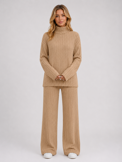 Marissa | Ribbed Knit Lounge Set