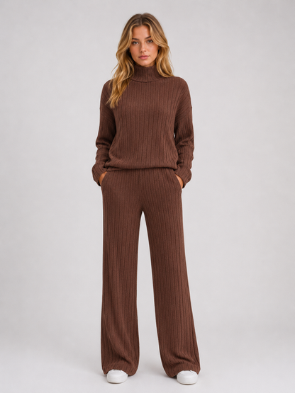 Marissa | Ribbed Knit Lounge Set