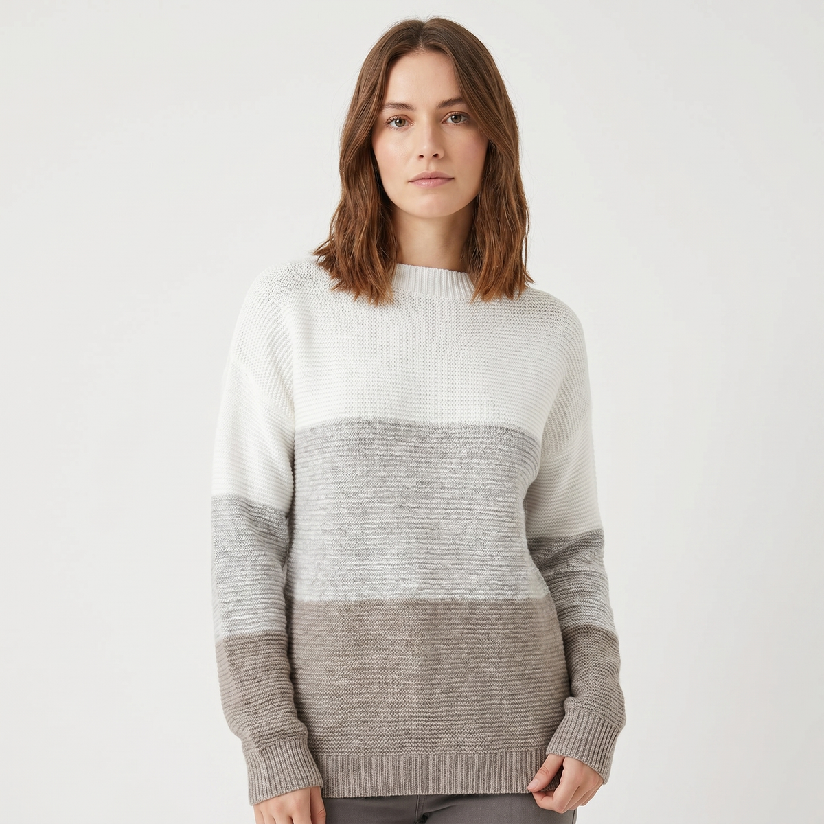Marlowe | Colour-Block Boat Neck Pullover