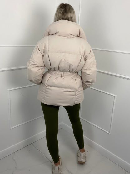 Molly | Short Belted Puffer Jacket