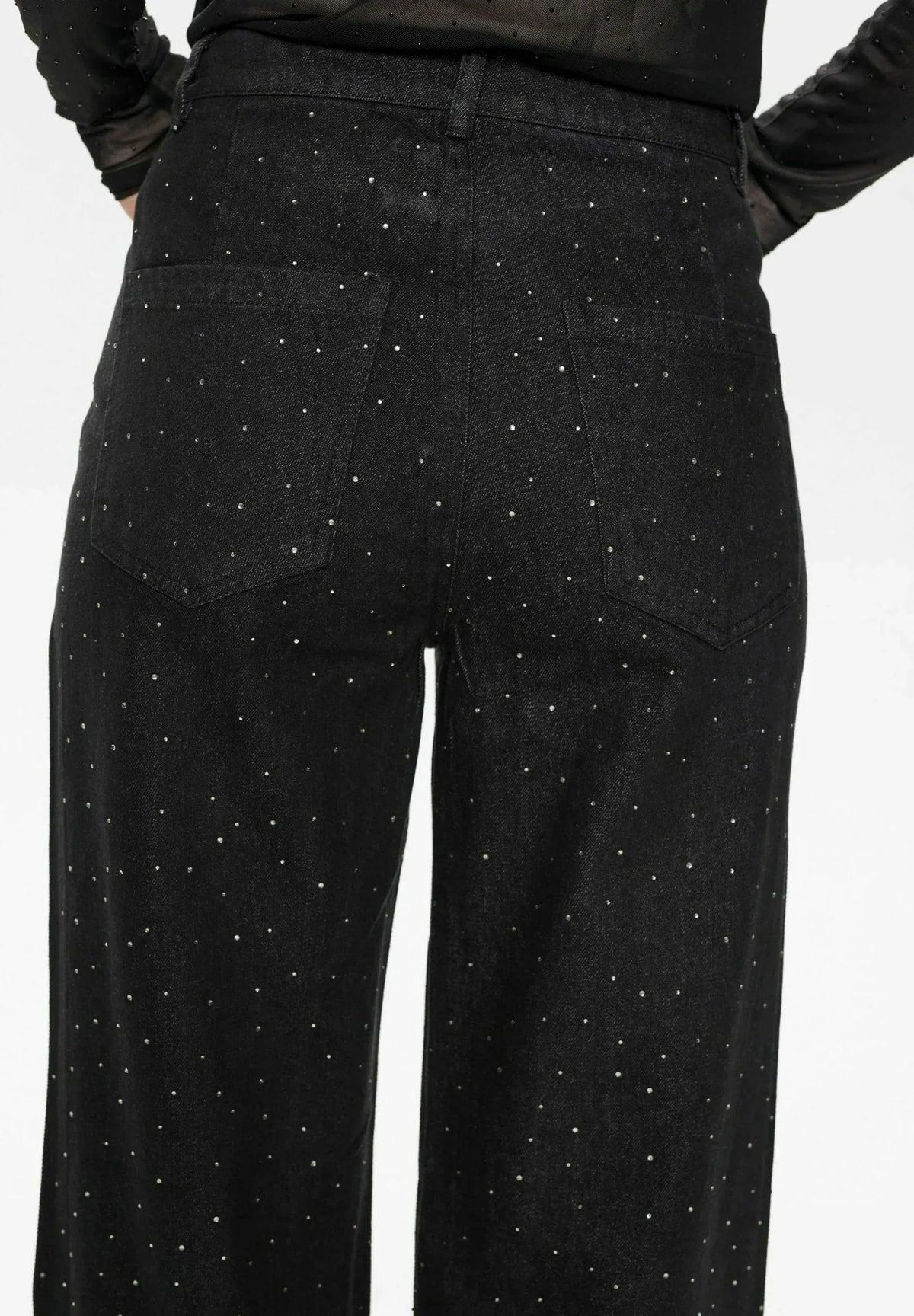 Nadia | Glitter Wide Leg Jeans