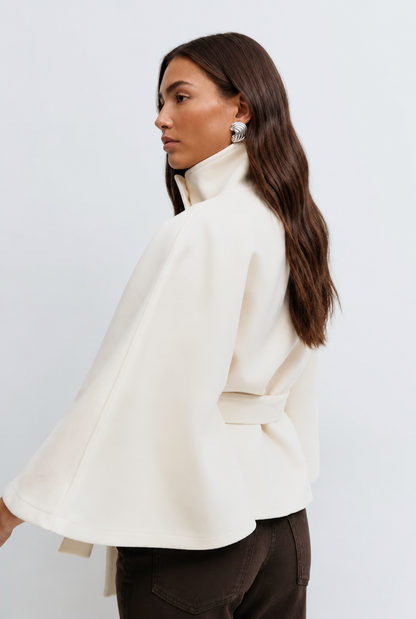 Natalie | Belted Tailored Wool Coat