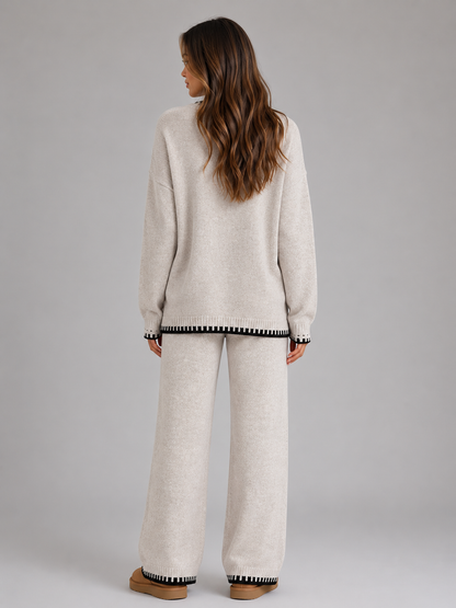 Nell | Two Piece Knit Jumper Trouser Set