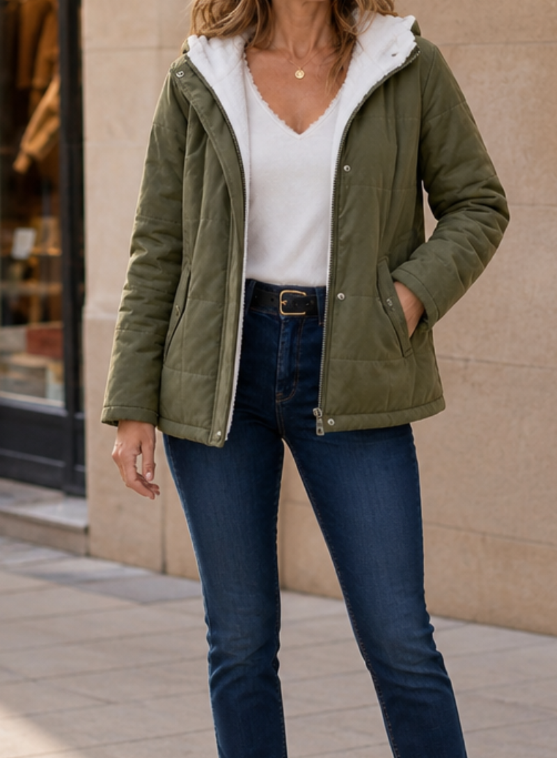 Corinne | Thickened Hooded Puffer Jacket