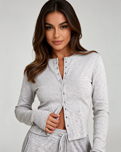 Selina | Ribbed Two Piece Lounge Set