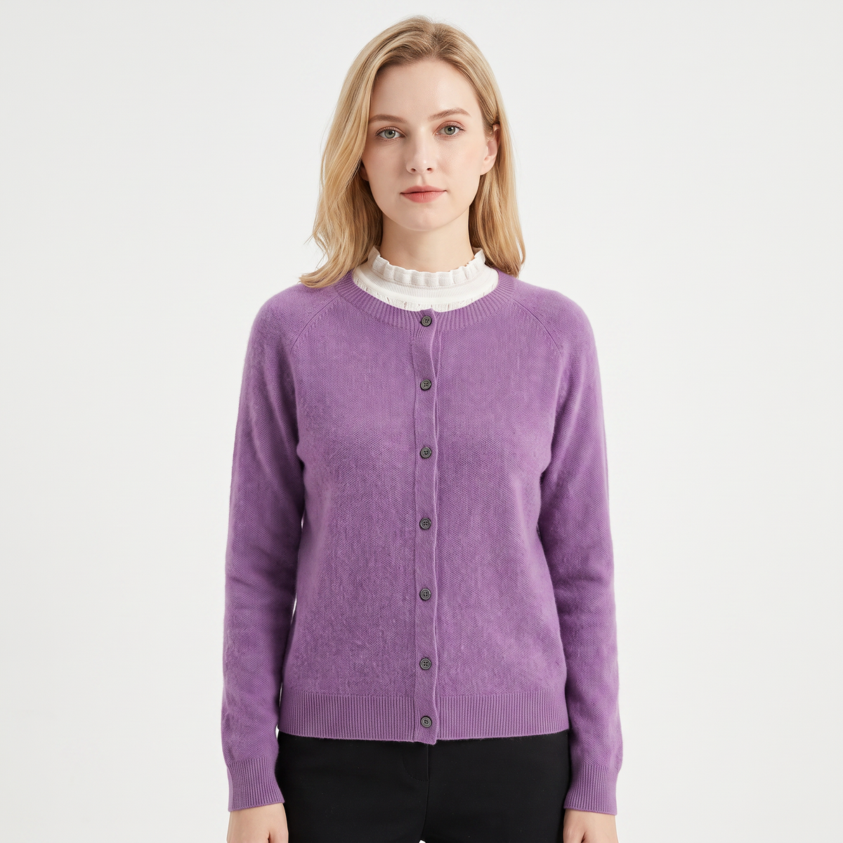 Sienna | Slim Fit Button-Front Cardigan