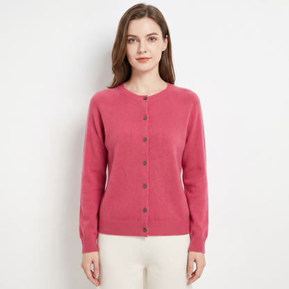 Thistle | Wool Knit Button-Up Cardigan