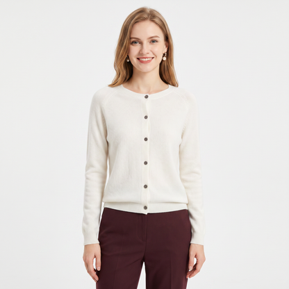 Thistle | Wool Knit Button-Up Cardigan