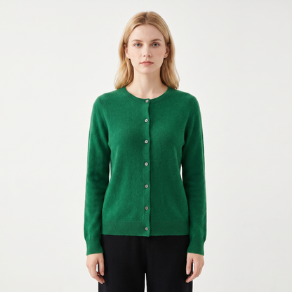 Thistle | Wool Knit Button-Up Cardigan