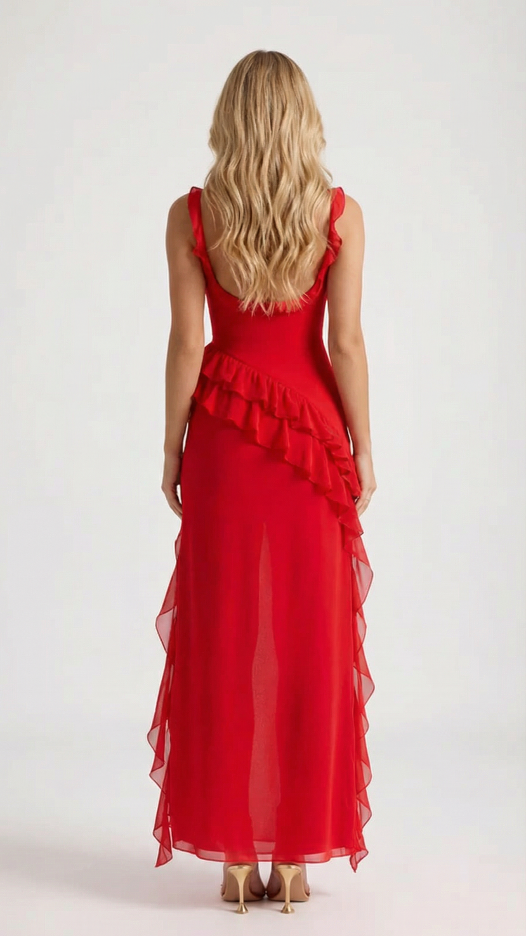 Tiffany Ruffle Maxi Dress