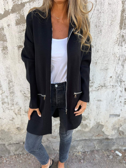 Marguerite | Longline Open Front Cardigan