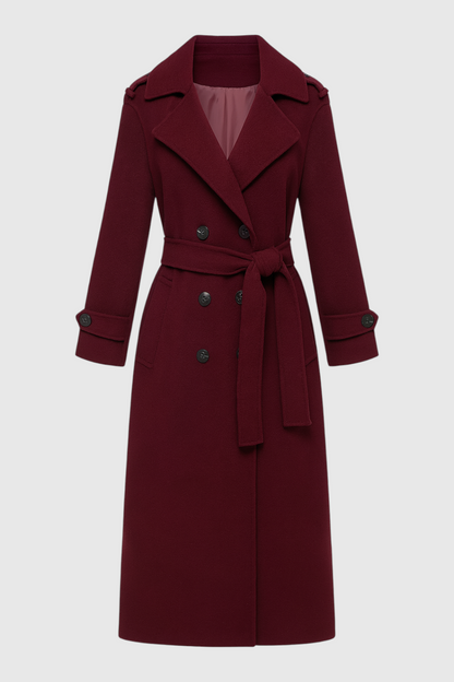 Madeline | Double Breasted Belted Trench Coat