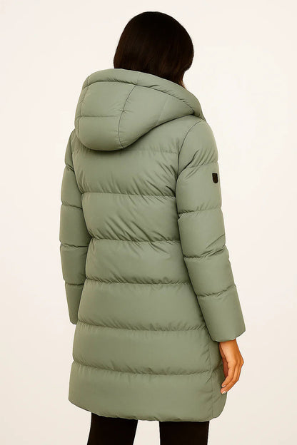 Nora | Hooded Longline Puffer Jacket