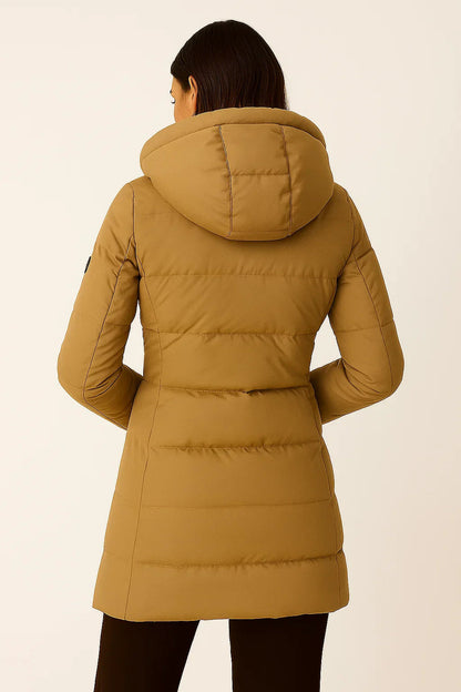 Nora | Hooded Longline Puffer Jacket