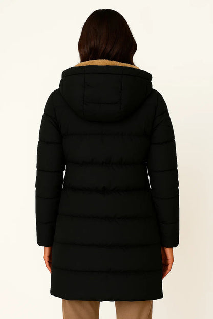 Nora | Hooded Longline Puffer Jacket