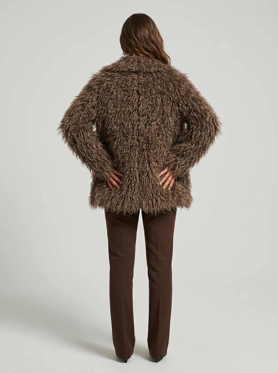 Isabella | Shaggy Faux Fur Oversized Jacket