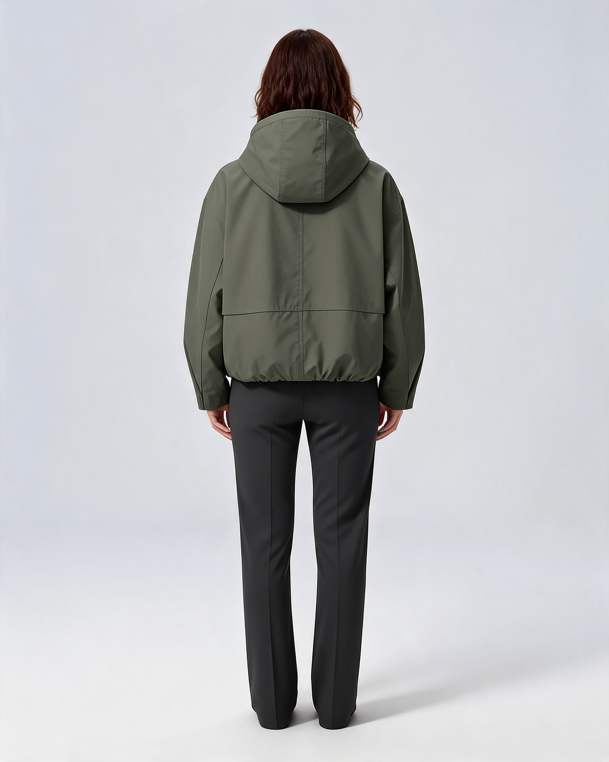 Olivia | Hooded Utility Pocket Jacket