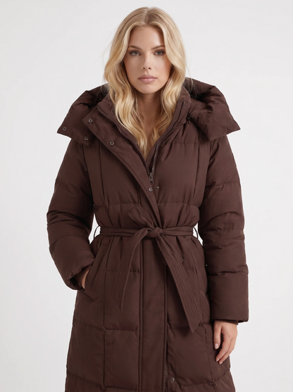 Odette | Quilted Hooded Puffer Coat