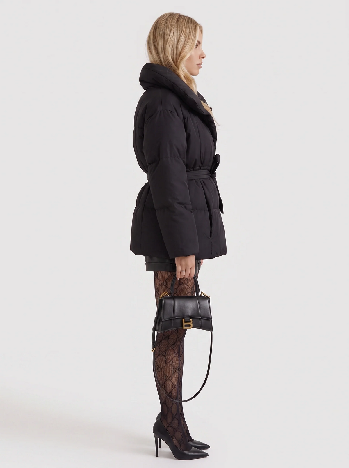 Odalys | Belted Puffer Jacket