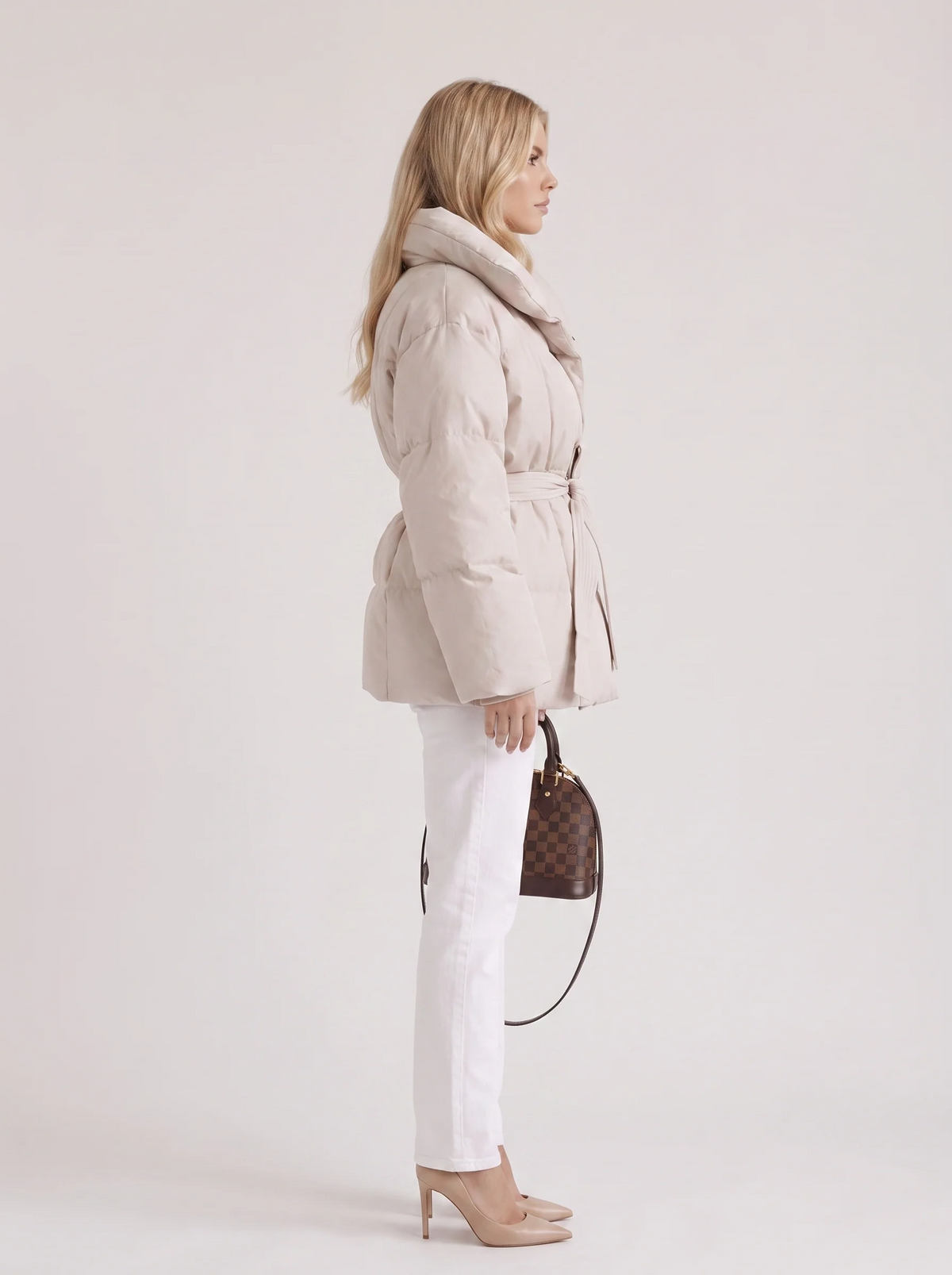 Odalys | Belted Puffer Jacket