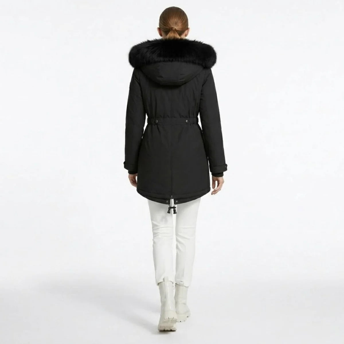 Hailey | Faux Hooded Parka Jacket