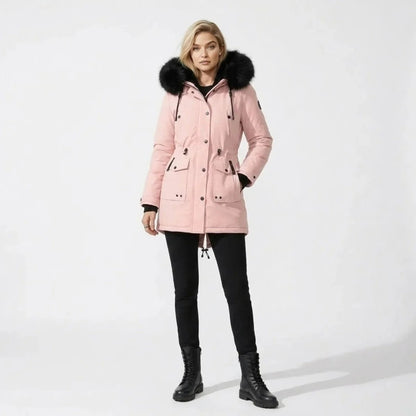 Hailey | Faux Hooded Parka Jacket