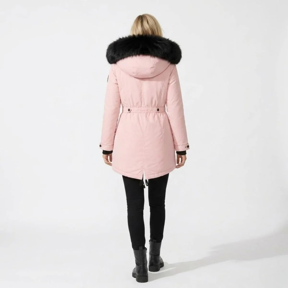 Hailey | Faux Hooded Parka Jacket
