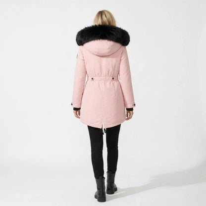 Hailey | Faux Hooded Parka Jacket