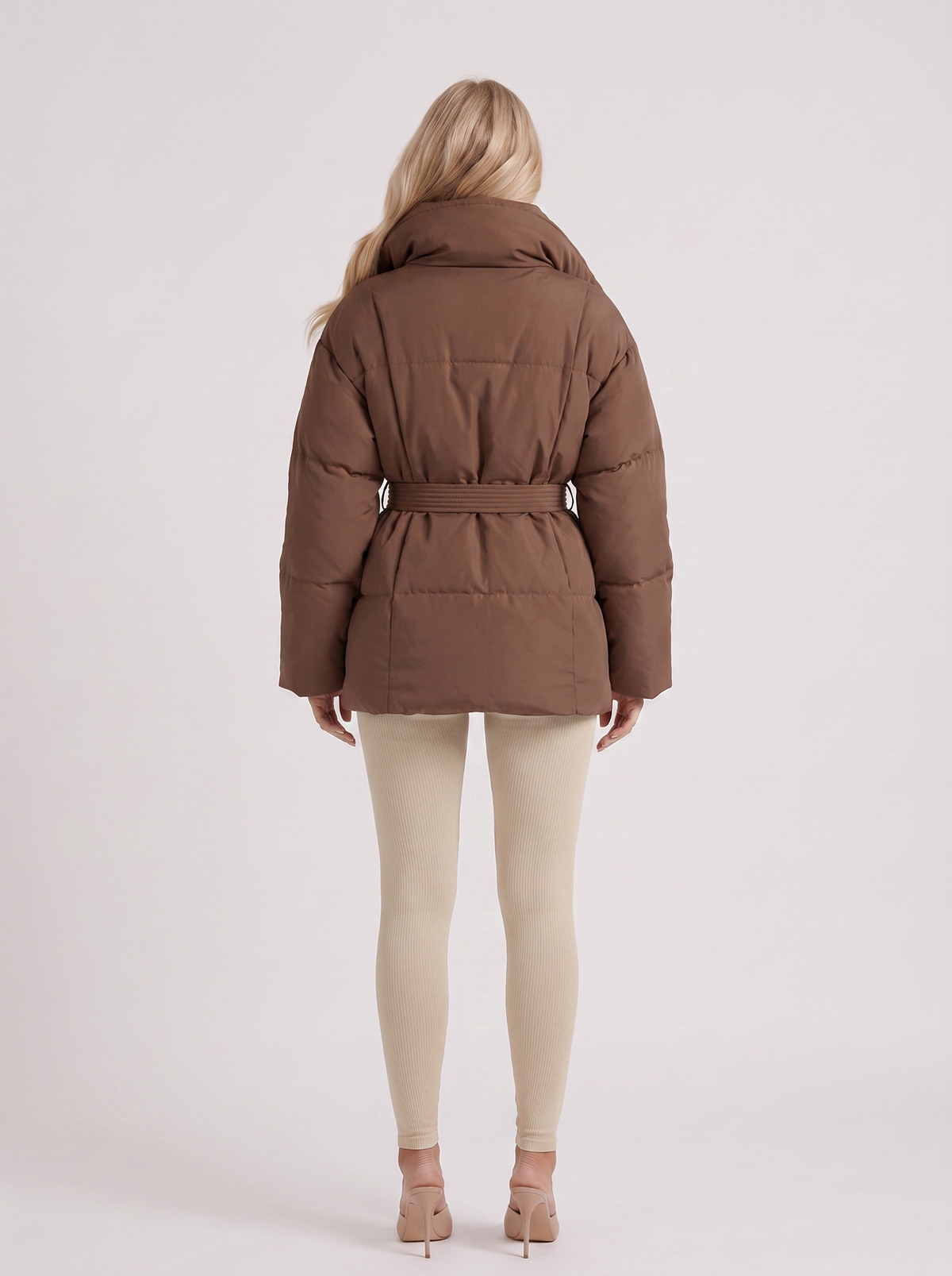 Odalys | Belted Puffer Jacket