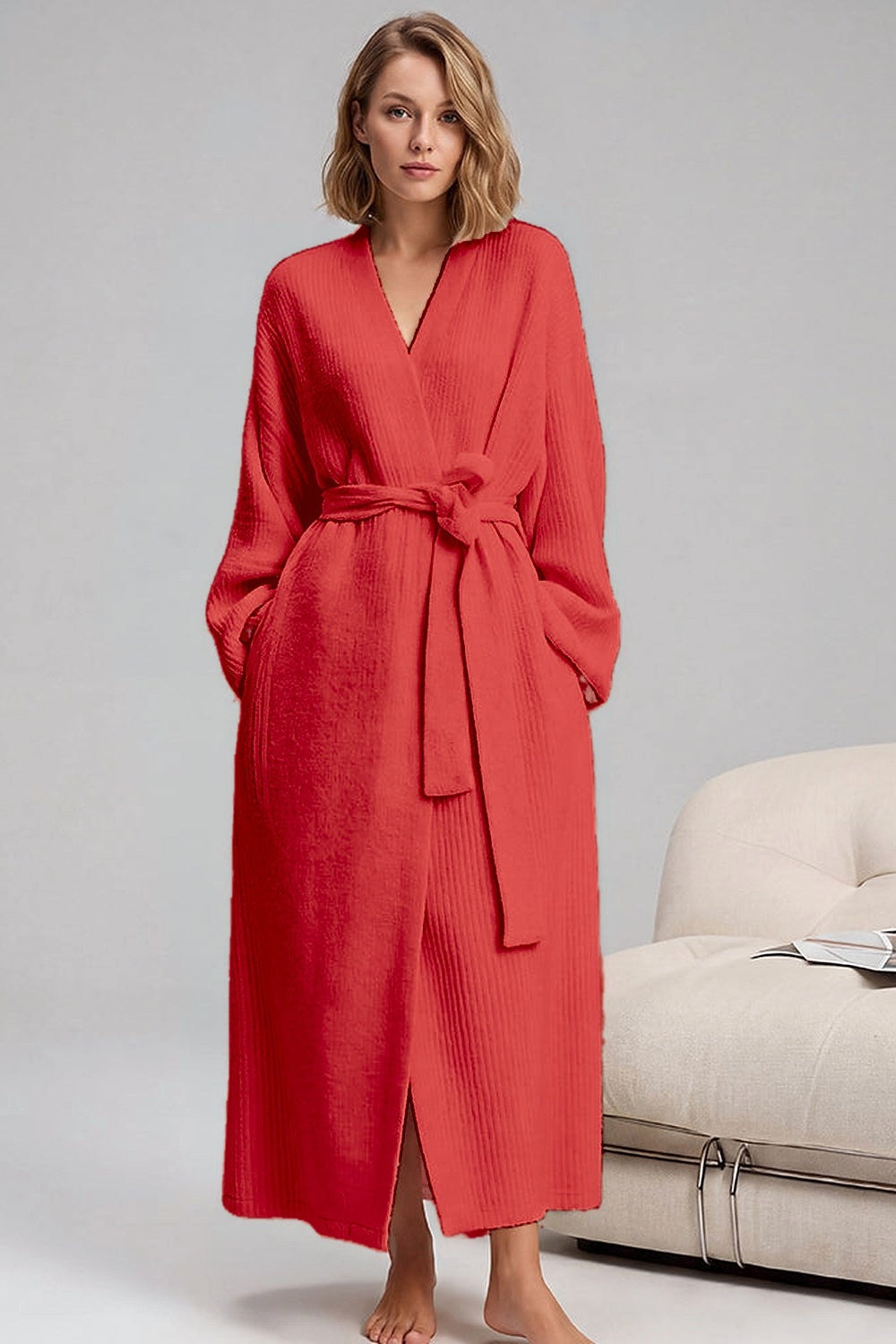 Wanda | Plush Wrap Pocket Robe