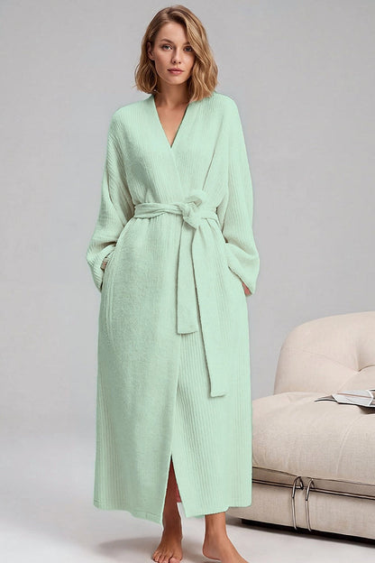 Wanda | Plush Wrap Pocket Robe
