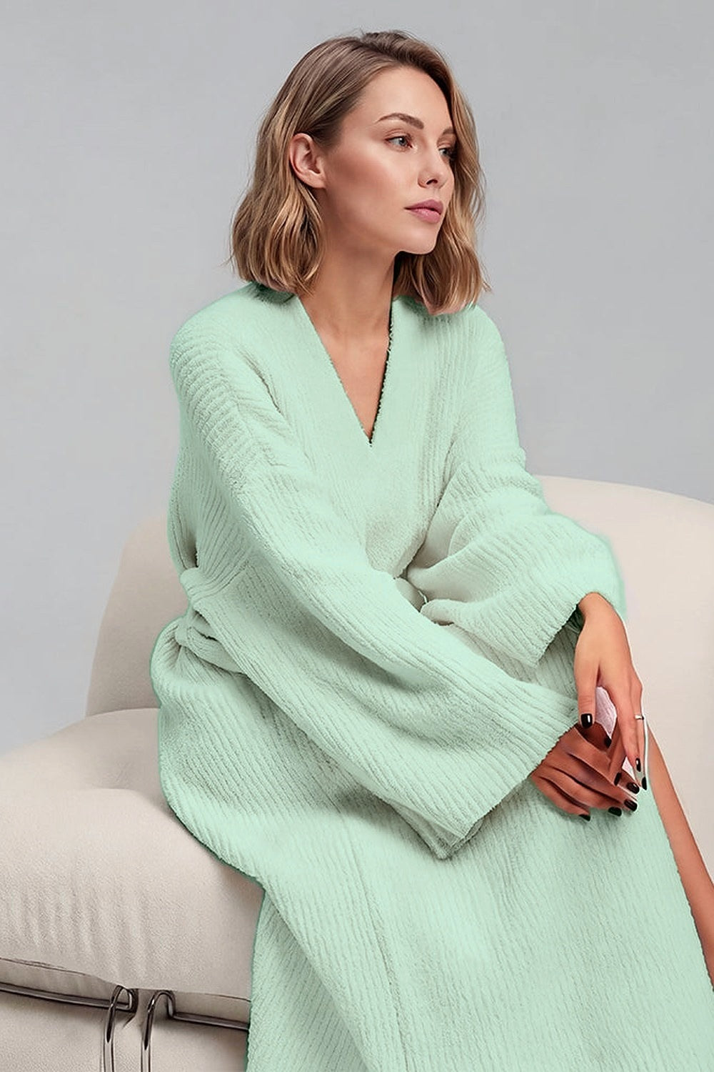 Wanda | Plush Wrap Pocket Robe